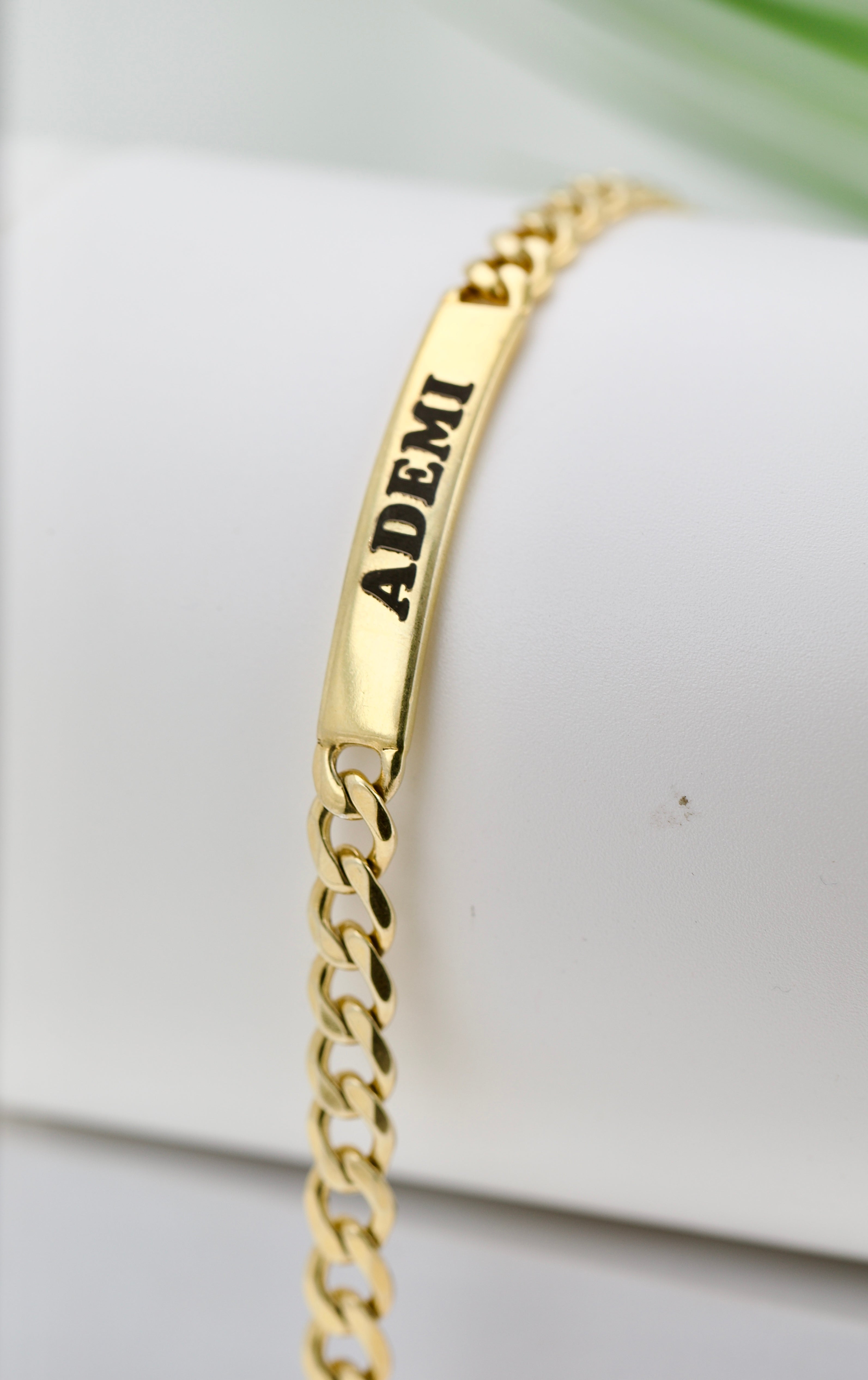 Men's Chain + Bar Bracelet