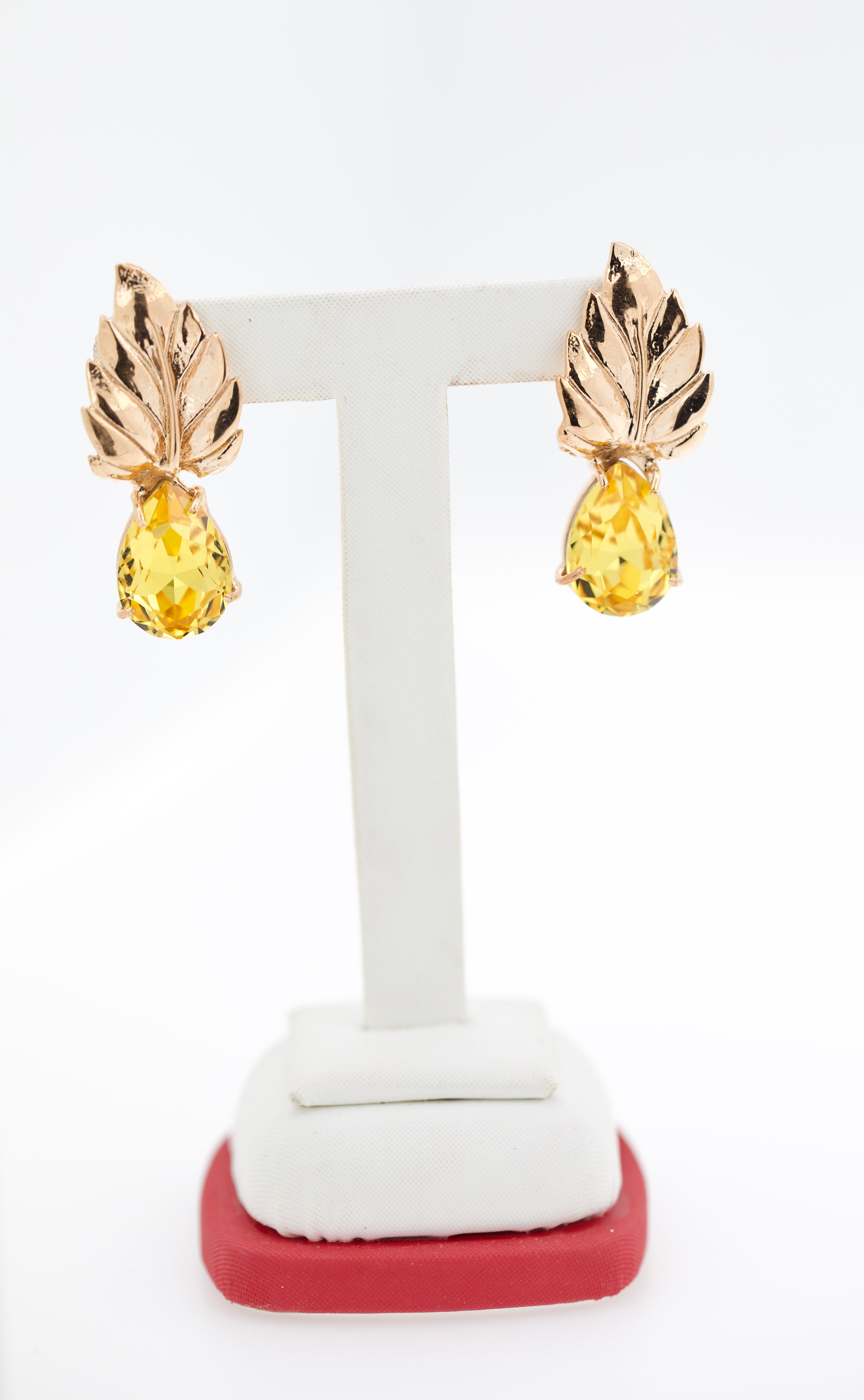 "TOYIN" Leaf 1 Earrings