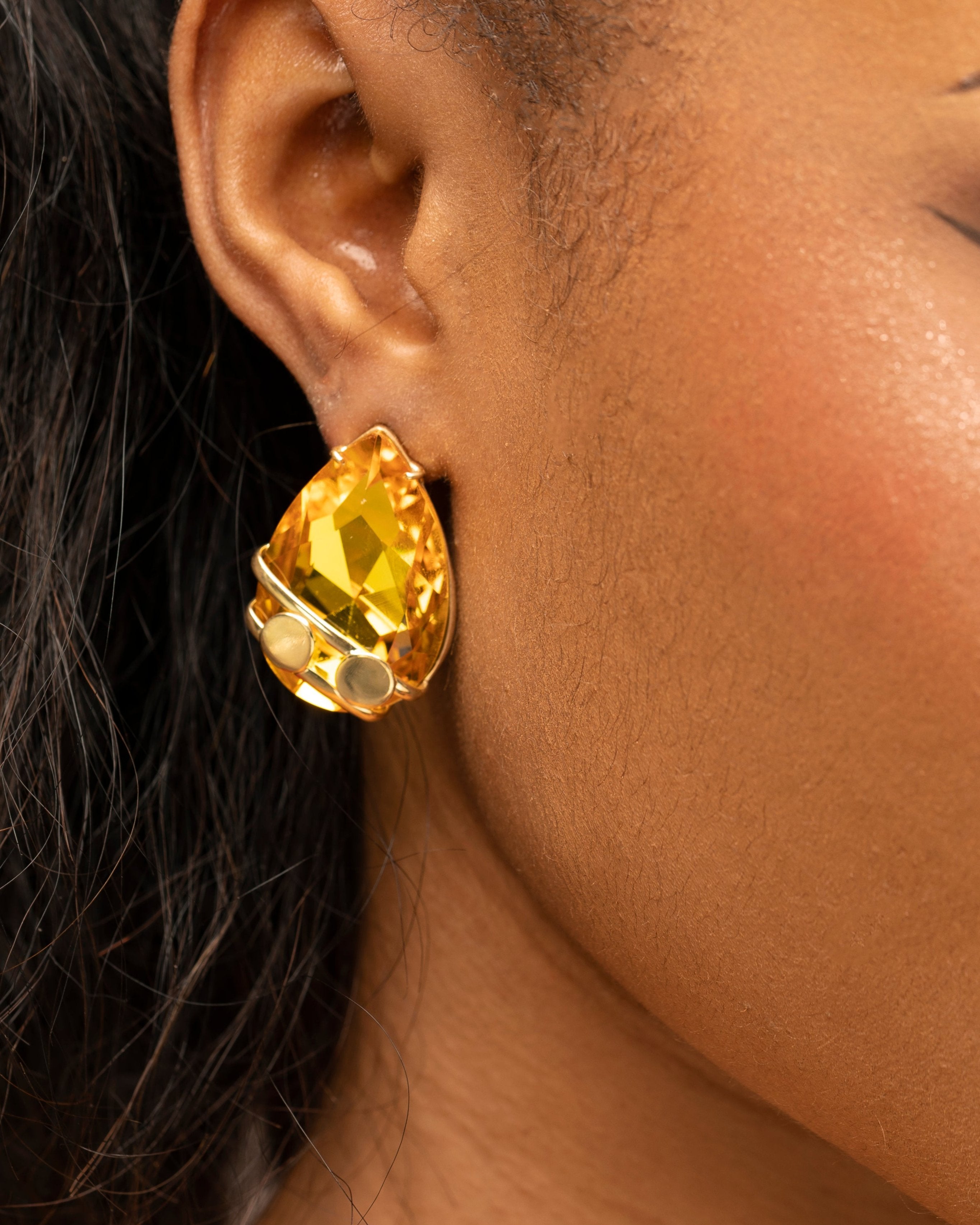 "SUBZY" Pear  Earrings