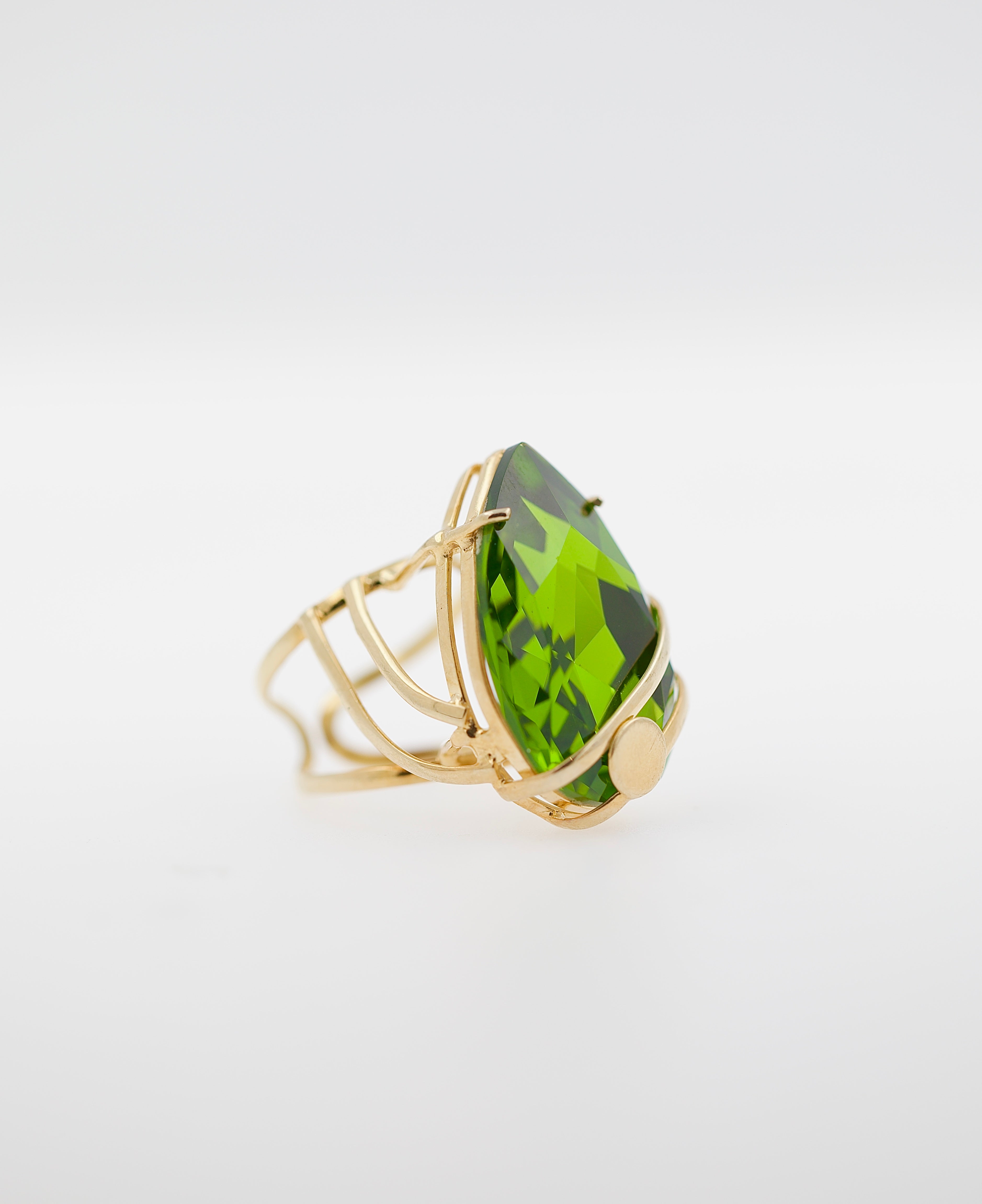 'SUBZY" Pear Ring