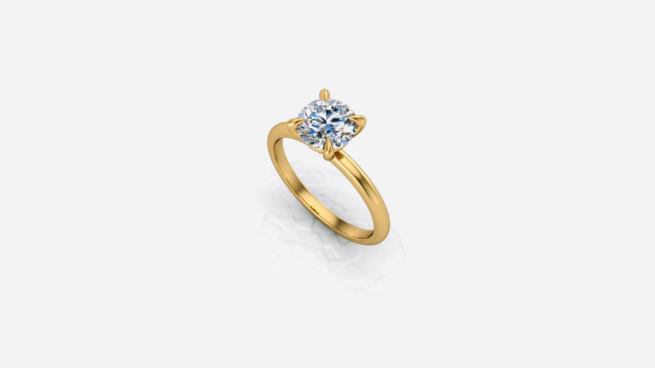 "ABEKE"  Cz Engagement Ring