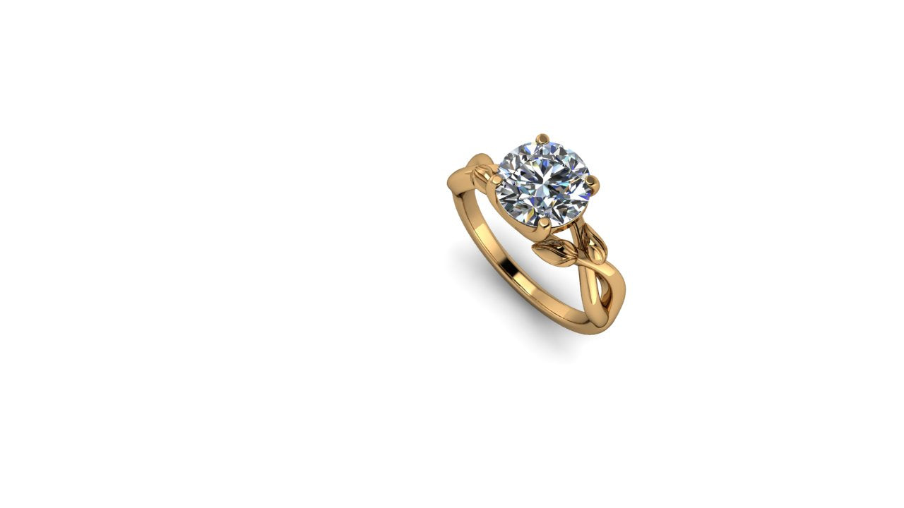 "ENIOLA" CZ Engagement Ring