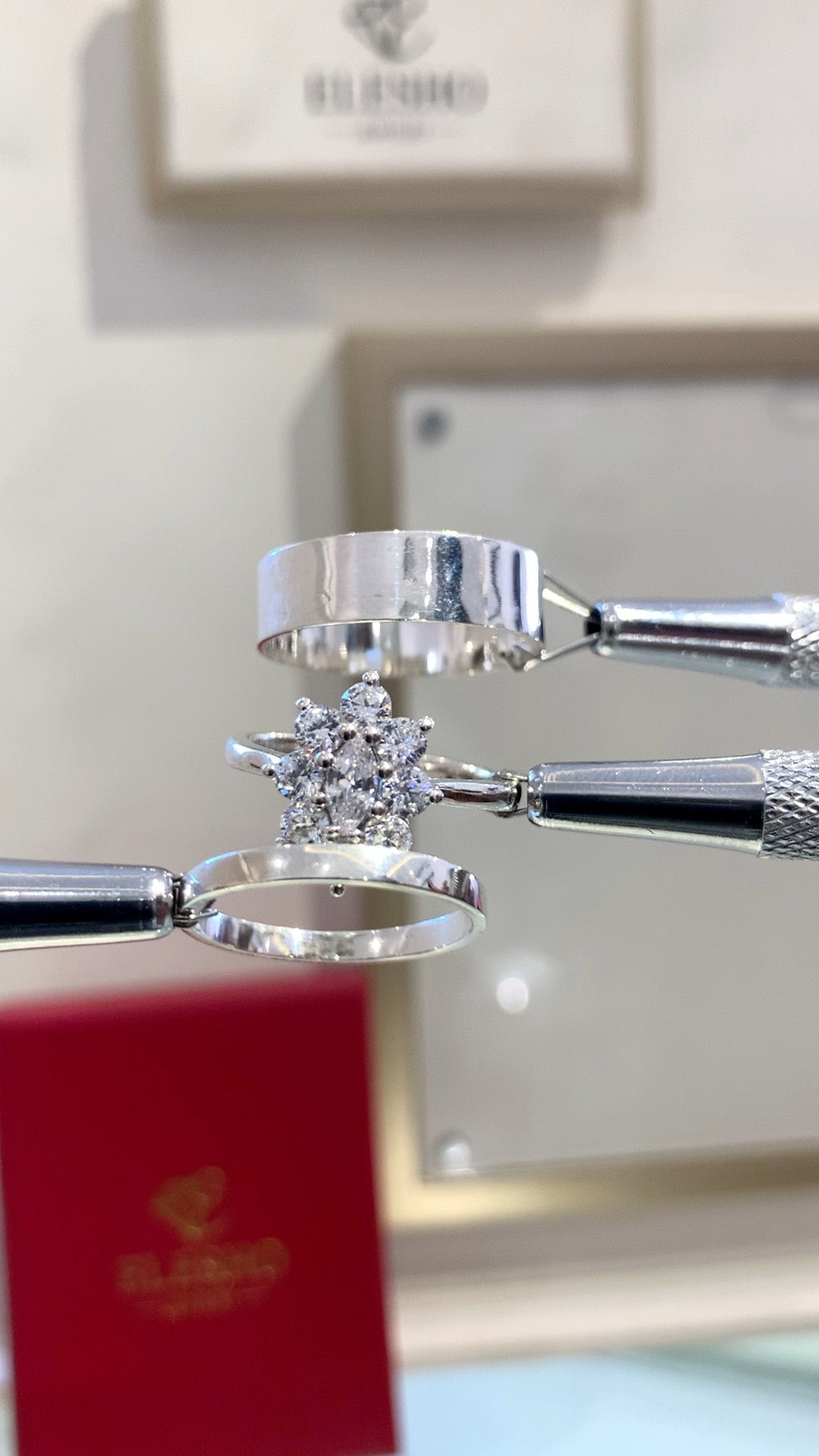 Forever Moissanite Wedding Ring Set (SALES)
