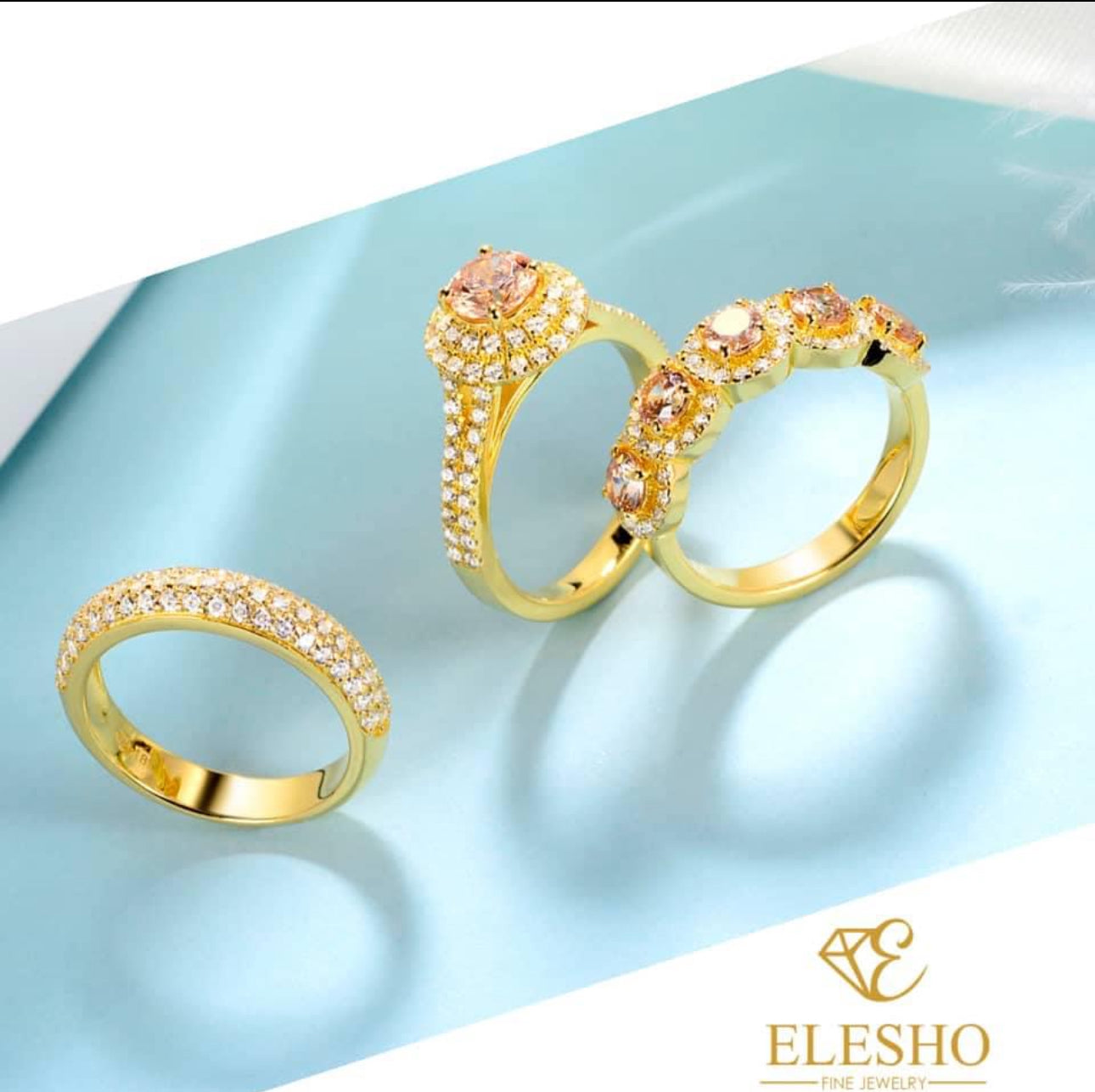 Wedding ring set 3